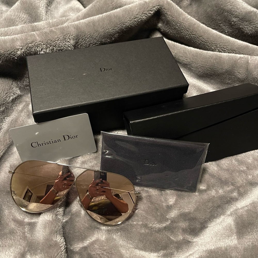 SOLD Christian Dior Aviator Sunglasses